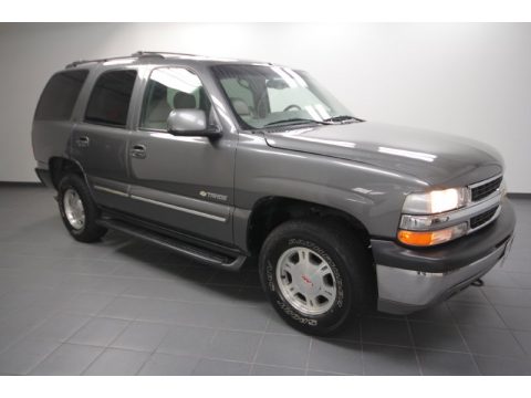Medium Charcoal Gray Metallic Chevrolet Tahoe LT.  Click to enlarge.