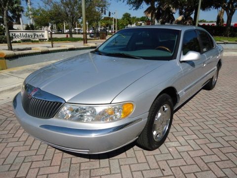 Silver Frost Metallic Lincoln Continental .  Click to enlarge.