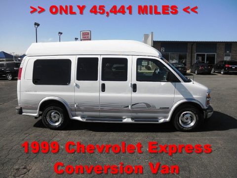 Used 1999 Chevrolet Express 1500 Passenger Conversion Van ...