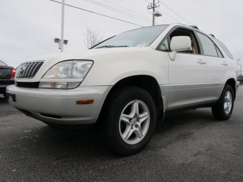 White Gold Crystal Lexus RX 300.  Click to enlarge.