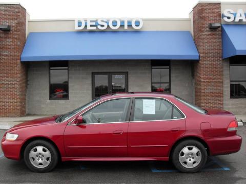 Firepepper Red Pearl Honda Accord EX V6 Sedan.  Click to enlarge.