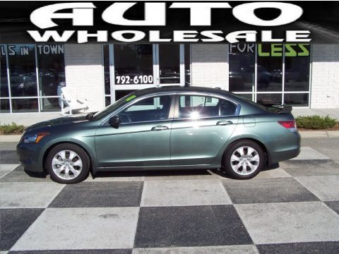 Mystic Green Metallic Honda Accord EX-L Sedan.  Click to enlarge.