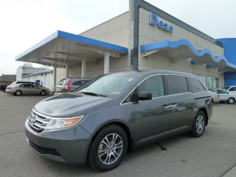 Polished Metal Metallic Honda Odyssey EX.  Click to enlarge.