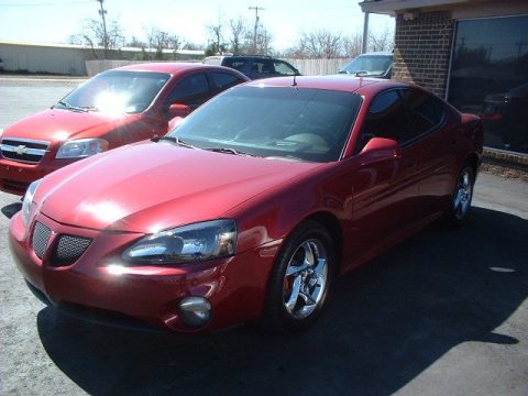 Sport Red Metallic Pontiac Grand Prix GTP Sedan.  Click to enlarge.