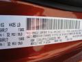 Jeep Color Code PLB Copperhead Orange Pearl #13