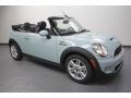 Front 3/4 View of 2012 Mini Cooper S Convertible #1