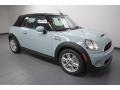 Front 3/4 View of 2012 Mini Cooper S Convertible #7