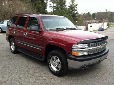 Redfire Metallic Chevrolet Tahoe LS 4x4.  Click to enlarge.