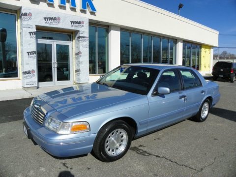 Light Blue Metallic Ford Crown Victoria LX.  Click to enlarge.