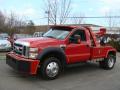  2009 Ford F450 Super Duty Red #3