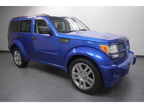 Electric Blue Pearl Dodge Nitro R/T.  Click to enlarge.