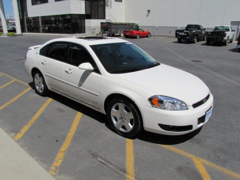 White Chevrolet Impala SS.  Click to enlarge.