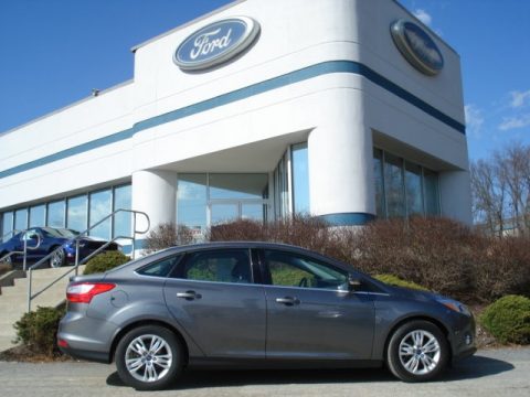 Sterling Grey Metallic Ford Focus SEL Sedan.  Click to enlarge.