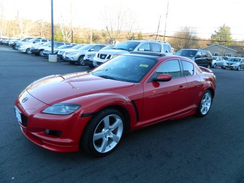 Velocity Red Mica Mazda RX-8 Grand Touring. Click to enlarge. Velocity Red Mica Mazda RX-8 Grand Touring. Click to enlarge.