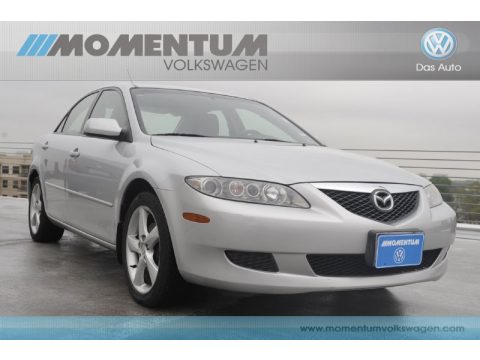 Glacier Silver Metallic Mazda MAZDA6 i Sedan.  Click to enlarge.