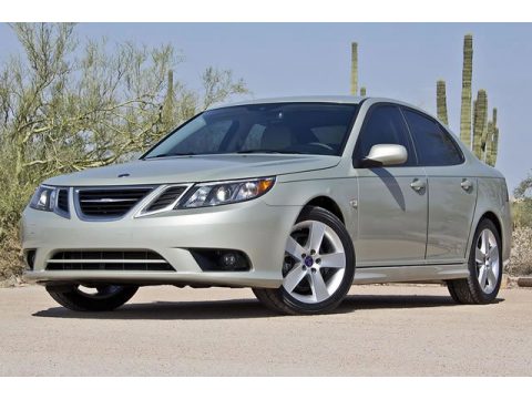 Smoke Beige Metallic Saab 9-3 2.0T Sport Sedan.  Click to enlarge.