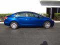  2012 Honda Civic Dyno Blue Pearl #2