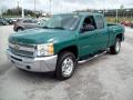 Front 3/4 View of 2012 Chevrolet Silverado 1500 LT Extended Cab 4x4 #10