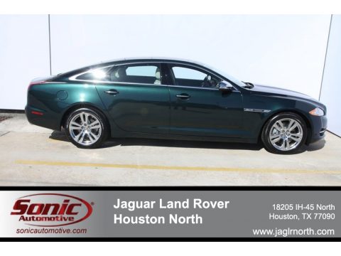 British Racing Green Metallic Jaguar XJ XJL Portfolio.  Click to enlarge.