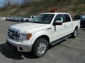 Front 3/4 View of 2012 Ford F150 Lariat SuperCrew 4x4 #5