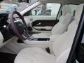  2012 Land Rover Range Rover Evoque Ivory/Dark Cherry Interior #6