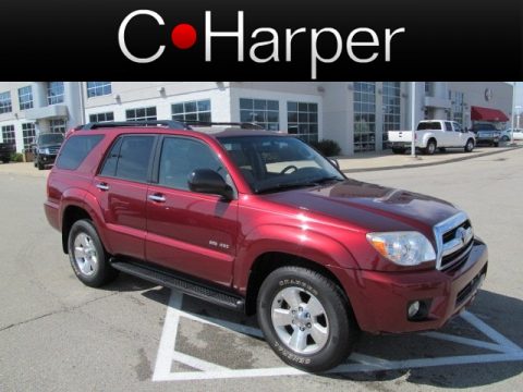 Salsa Red Pearl Toyota 4Runner SR5 4x4.  Click to enlarge.