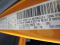 Jeep Color Code PY5 Dozer Yellow #13
