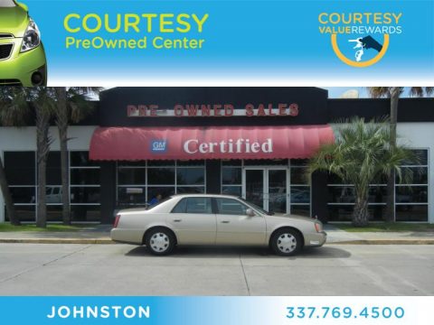 Light Cashmere Cadillac DeVille Sedan.  Click to enlarge.