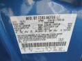 Ford Color Code SZ Blue Flame Metallic #24