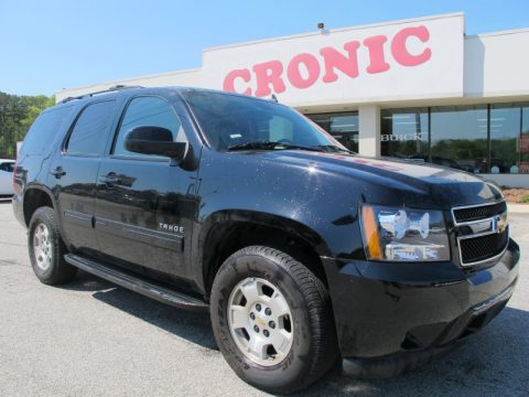 Black Chevrolet Tahoe LT.  Click to enlarge.