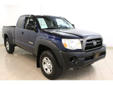 Indigo Ink Pearl Toyota Tacoma V6 Access Cab 4x4.  Click to enlarge.