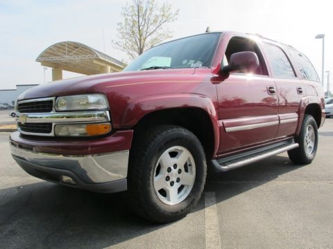 Sport Red Metallic Chevrolet Tahoe LS.  Click to enlarge.