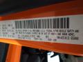 Jeep Color Code PL4 Crush Orange #7