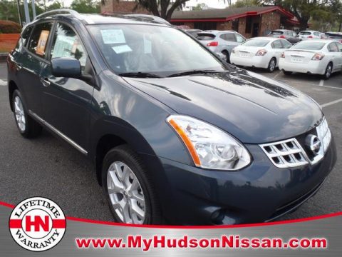 Graphite Blue Nissan Rogue SL.  Click to enlarge.