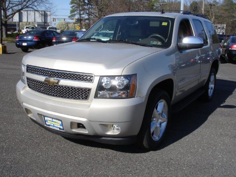 Gold Mist Metallic Chevrolet Tahoe LTZ 4x4.  Click to enlarge.