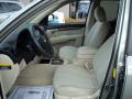  2007 Hyundai Santa Fe Beige Interior #19