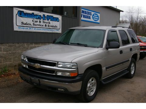 Silver Birch Metallic Chevrolet Tahoe LS 4x4.  Click to enlarge.