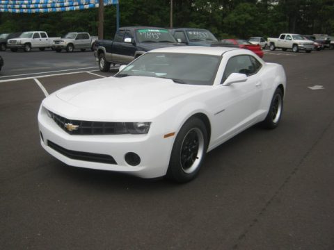 Summit White Chevrolet Camaro LS Coupe.  Click to enlarge.