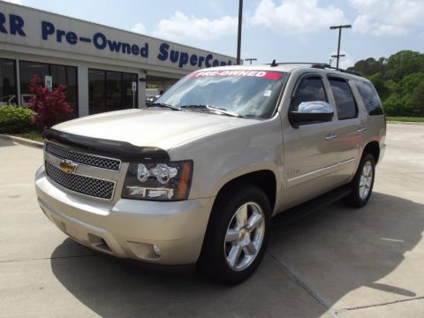 Gold Mist Metallic Chevrolet Tahoe LTZ.  Click to enlarge.