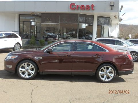 Cinnamon Red Metallic Ford Taurus SHO AWD.  Click to enlarge.