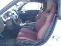 2012 Nissan 370Z Wine Red Interior #9 2012 Nissan 370Z Wine Red Interior #9