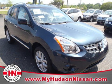 Graphite Blue Nissan Rogue SL.  Click to enlarge.