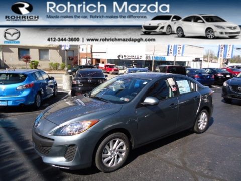 Dolphin Gray Mica Mazda MAZDA3 i Touring 4 Door. Click to enlarge. Dolphin Gray Mica Mazda MAZDA3 i Touring 4 Door. Click to enlarge.