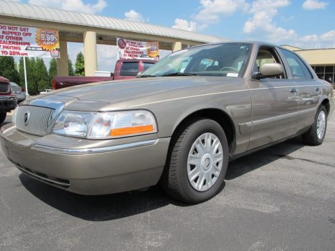 Arizona Beige Metallic Mercury Grand Marquis GS.  Click to enlarge.