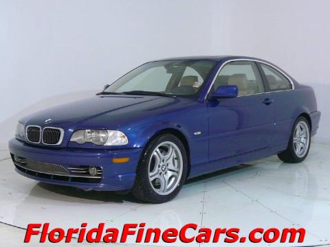 Topaz Blue Metallic BMW 3 Series 330i Coupe.  Click to enlarge.