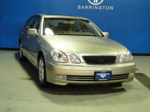 Burnished Gold Metallic Lexus GS 300.  Click to enlarge.