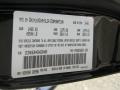 Chrysler Color Code PXR Brilliant Black Crystal Pearl #21