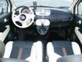 Dashboard of 2012 Fiat 500 c cabrio Gucci #7