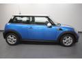  2012 Mini Cooper Laser Blue Metallic #2