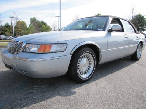 Silver Frost Metallic Mercury Grand Marquis LS.  Click to enlarge.
